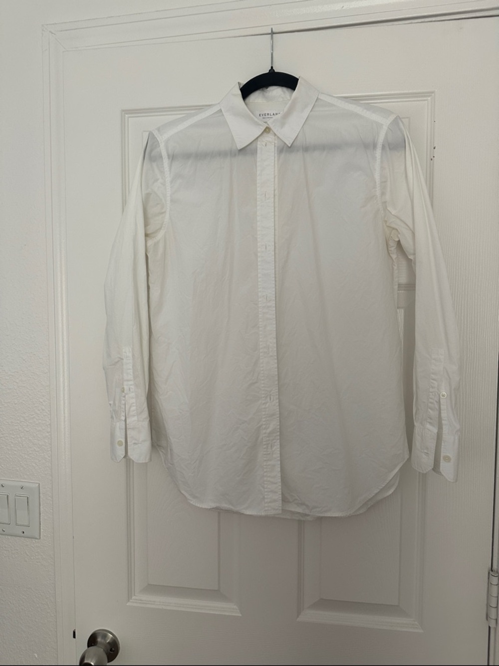 Everlane White Women's Button-Down Shirt